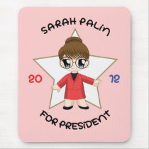 Sarah Palin For President mousepads