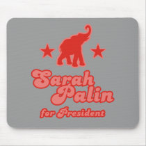 Sarah Palin for President Mouse Pads