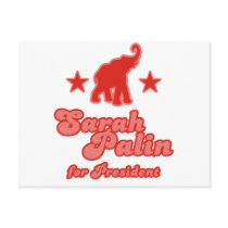Sarah Palin for President Post Card