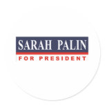 Sarah Palin for President Stickers