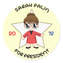 Sarah Palin For President stickers