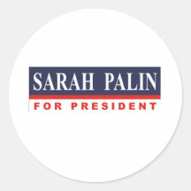 Sarah Palin for President Stickers