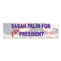 Sarah Palin for Vice President bumper stickers by c094728 Sarah Palin for Vice President bumper stickers