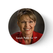Sarah Palin for VP Button