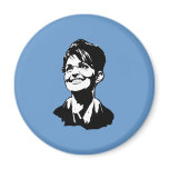 Sarah Palin Gear Magnet