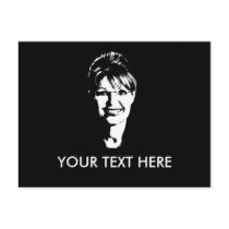 Sarah Palin Gear Postcard