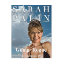 SARAH PALIN GOING ROGUE ROUGE postcards