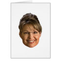 sarah palin head cards