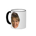 sarah palin head mugs
