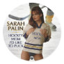 Sarah Palin - Hockey Mom I'd Like To Puck Stickers