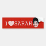 Sarah Palin, I Heart!! Bumper Sticker