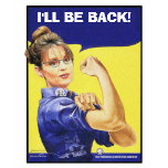 Sarah Palin - I'LL BE BACK! t-shirts