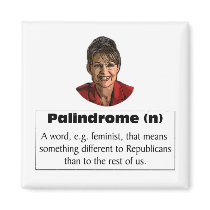 Sarah Palin is a feminist? magnets by avitable Sarah Palin is a feminist? magnets