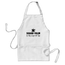 Sarah Palin Is My Cup Of Tea Aprons