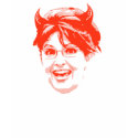 Sarah Palin is the devil t-shirt by AntiPalin Sarah Palin is the devil t-shirt