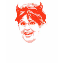 Sarah Palin is the devil t-shirt
