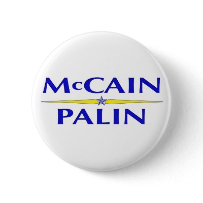Sarah Palin John McCain button by marcacci