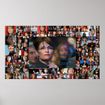 Sarah Palin Madam President 2012 Poster