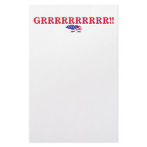 Sarah Palin Mama Grizzlies Customized Stationery