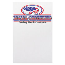 Sarah Palin Mama Grizzlies Personalized Stationery