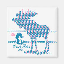 Sarah Palin Moose Magnet