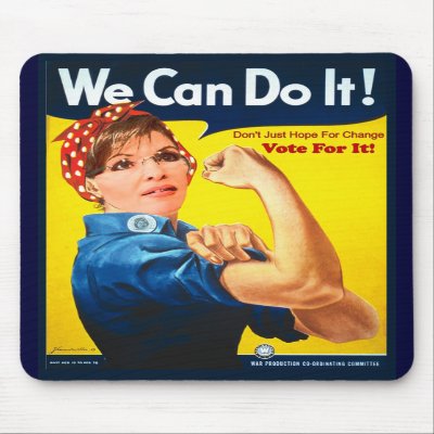 Sarah Palin Mousepad by sarahpalintees
