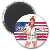 Sarah Palin-Nursing America Back To Health Magnet