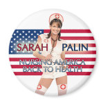 Sarah Palin-Nursing America Back To Health Magnet