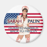 Sarah Palin-Nursing America Back To Health Magnet