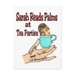 Sarah Palin Palm-Reader Postcards