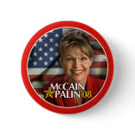 Sarah Palin Photo Button