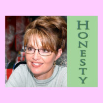 Sarah Palin Photo Poster: 912 Value Honesty