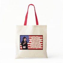 Sarah Palin - Pledge of Allegiance Tote Bag