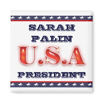 Sarah Palin president 2012 CUSTOMIZE Fridge Magnets