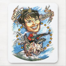 Sarah Palin, Queen of Pork Mouse Mat