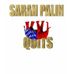 Sarah Palin Quits GOP elephant crisis t-shirts