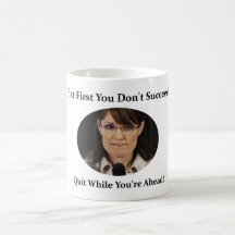 Sarah Palin Resigns Mug