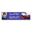 Sarah Palin ROCKS!!!!! bumper stickers
