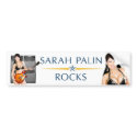 Sarah Palin Rocks Bumper Sticker bumper stickers