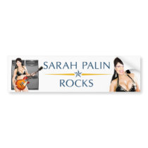Sarah Palin Rocks Bumper Sticker bumper stickers