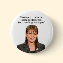 Sarah Palin: Sacred marriage with 2 teenagers... buttons