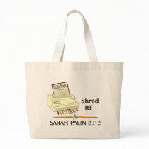 Sarah Palin SHRED THE CONSTITUTION bags by 2GIOSdotCOM Sarah Palin SHRED THE CONSTITUTION bags