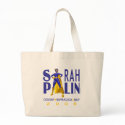 Sarah Palin Super Woman Tote Bag