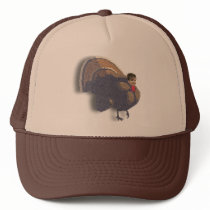 Sarah Palin Thanksgiving Turkey Hat by SideSplitters Sarah Palin Thanksgiving Turkey Hat