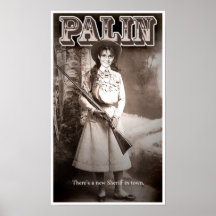 Sarah Palin, There's a new Sheriff in town. Print