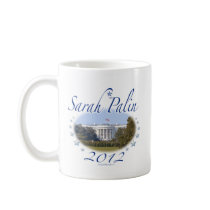 Sarah Palin White House 2012 Mug