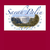 Sarah Palin White House 2012 Shirt by GrandOldPartyGear Sarah Palin White House 2012 Shirt