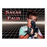 Sarah Palin With Rifle cards