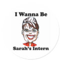 Sarah Palin's Intern stickers by bandgard Sarah Palin's Intern stickers