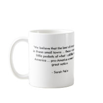 Sarah Palin's Real America Mug by joshuarobin Sarah Palin's Real America Mug
